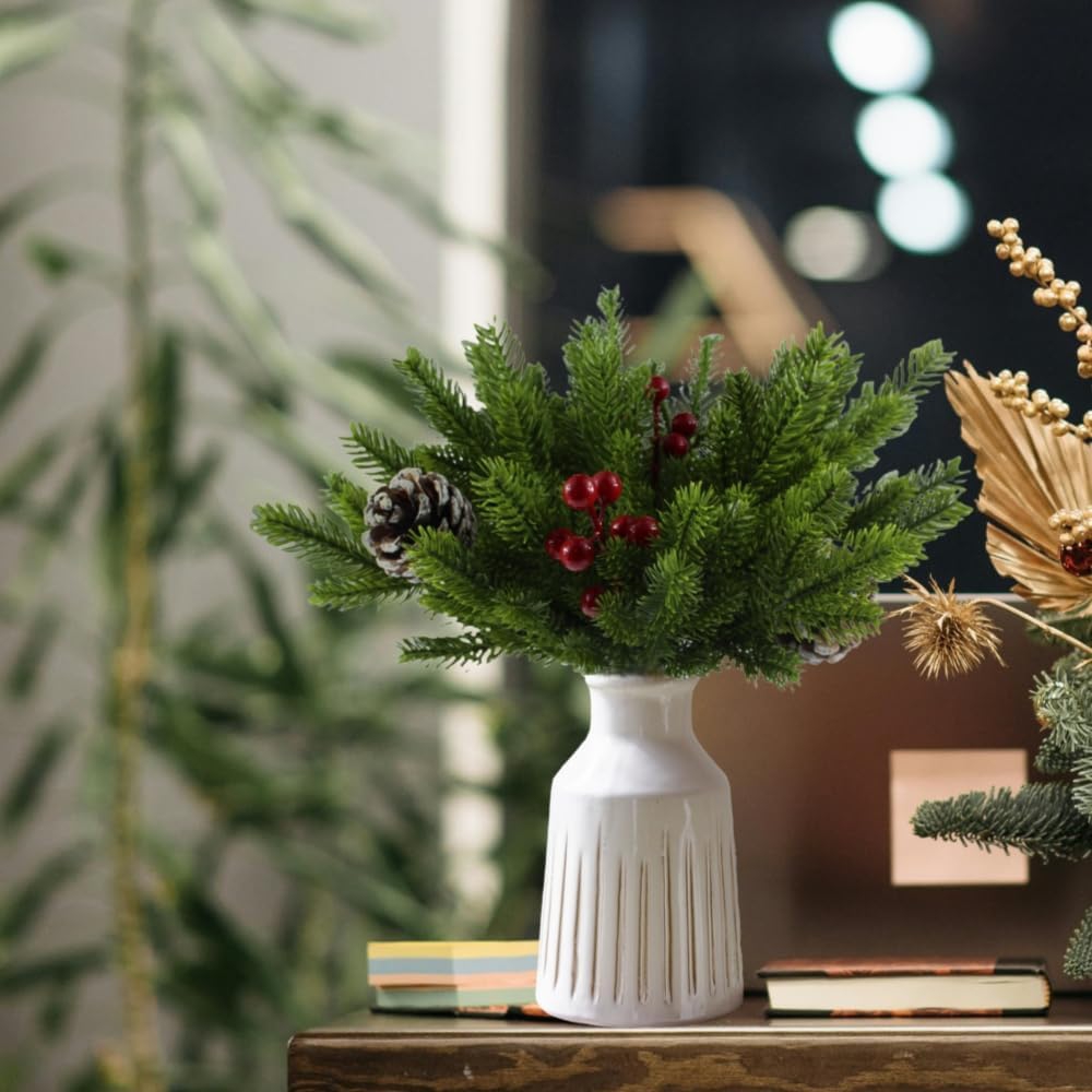 Art Craft Vase - 20/50 Uds plantas artificiales árbol de