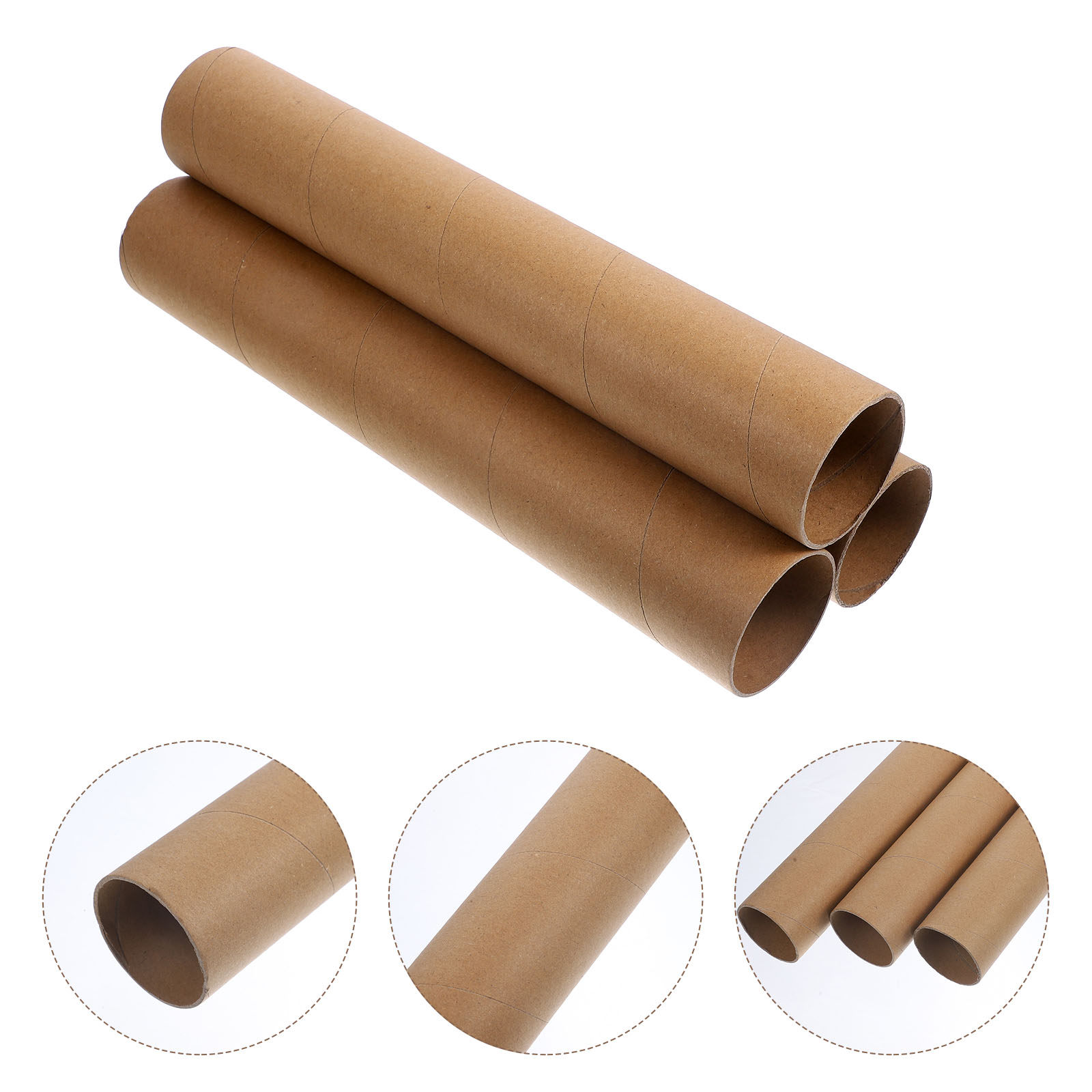 Art Craft Youtube - 3 tubos cilíndricos de papel para