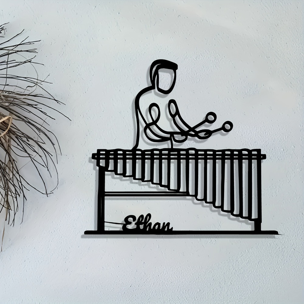 Art And Craft Studio - CIFBUY Arte de Pared Metálico, Letrero