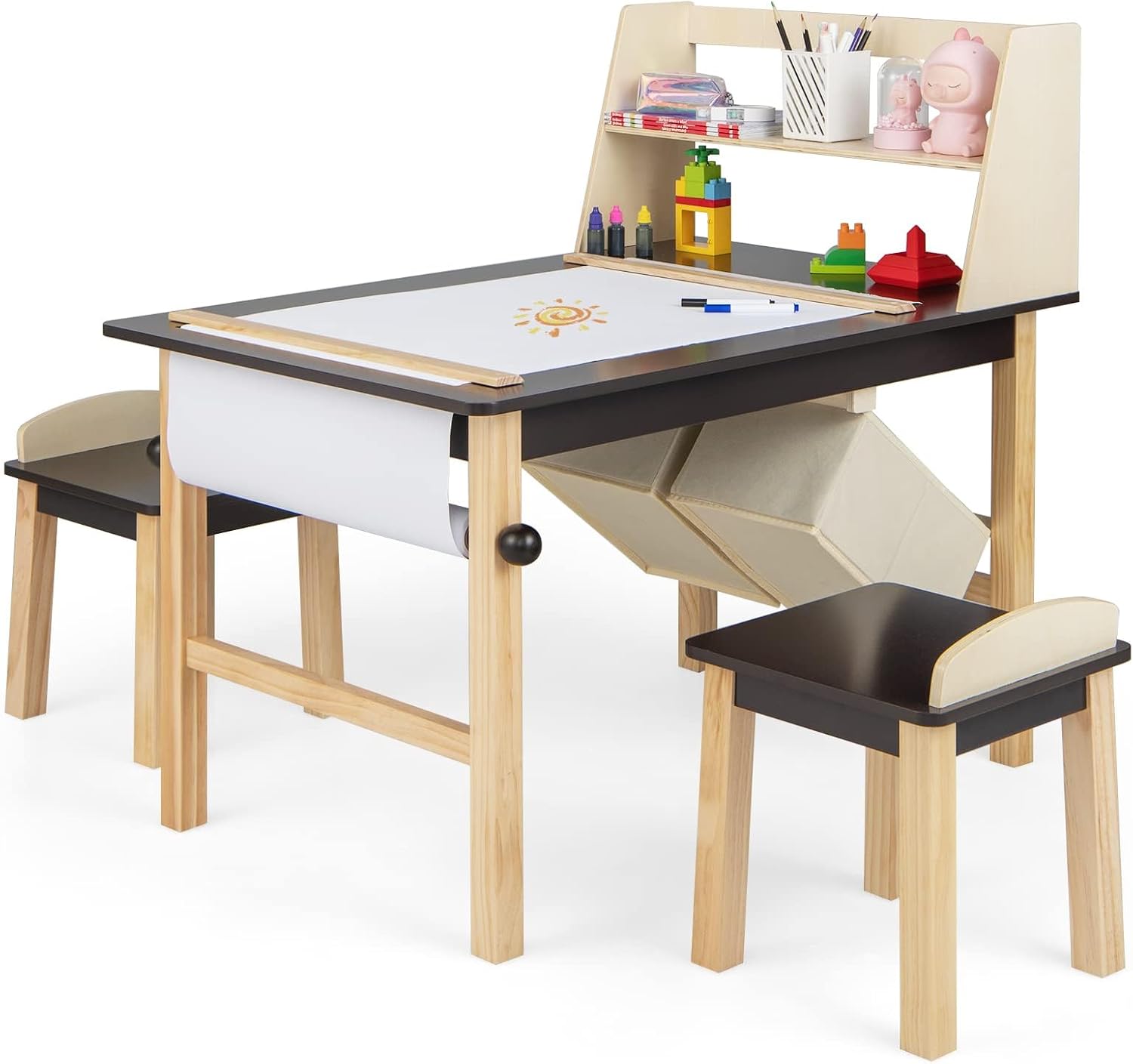 Art Craft Toddlers - Juego de Mesa y Sillas de