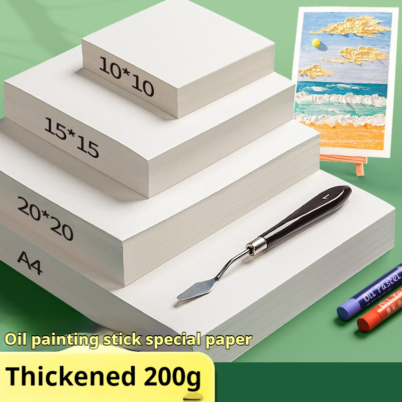 Chalk Pastel Set - Papel Pastel al óleo de 200GSM,