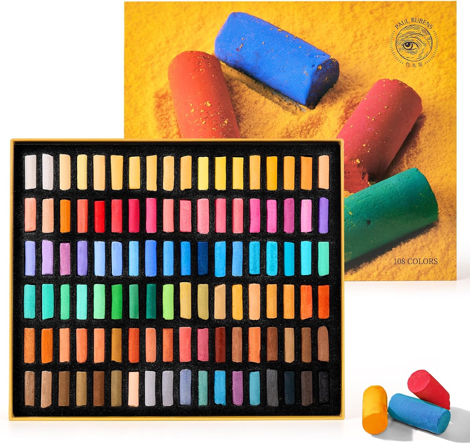 Chalk Pastel Set - Juego de Pasteles Suaves Paul Rubens,
