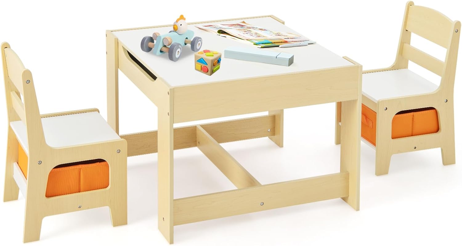 Art Craft Toddlers - Juego de Mesa y Sillas para