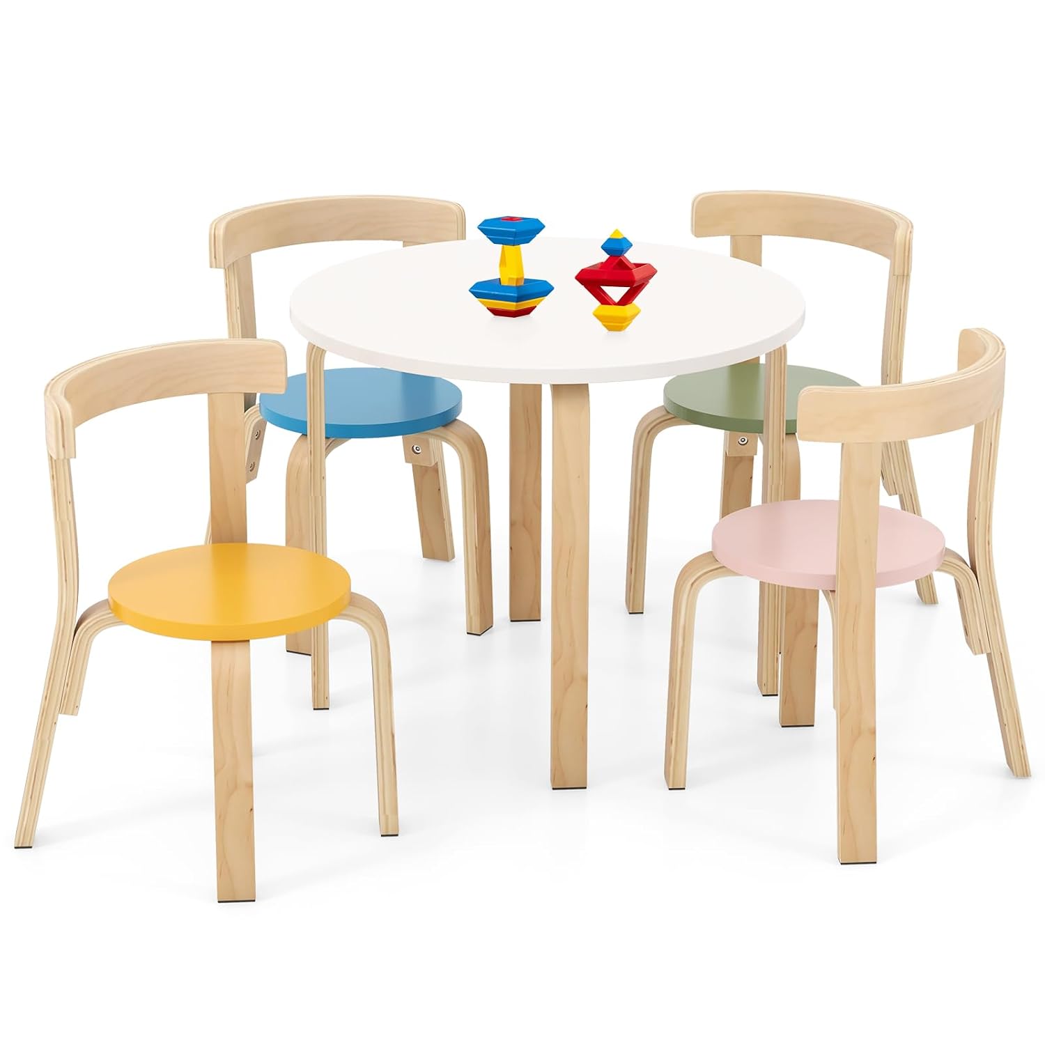 Art Craft Toddlers - Juego de Mesa y 4 Sillas