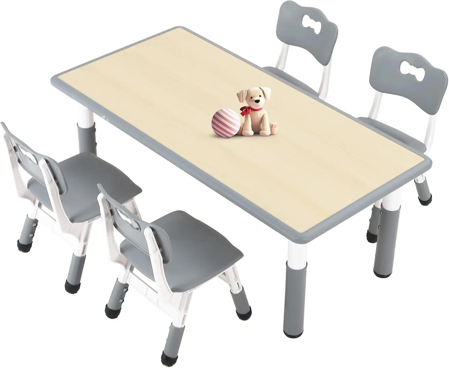 Art Craft Toddlers - Juego de Mesa y 4 Sillas