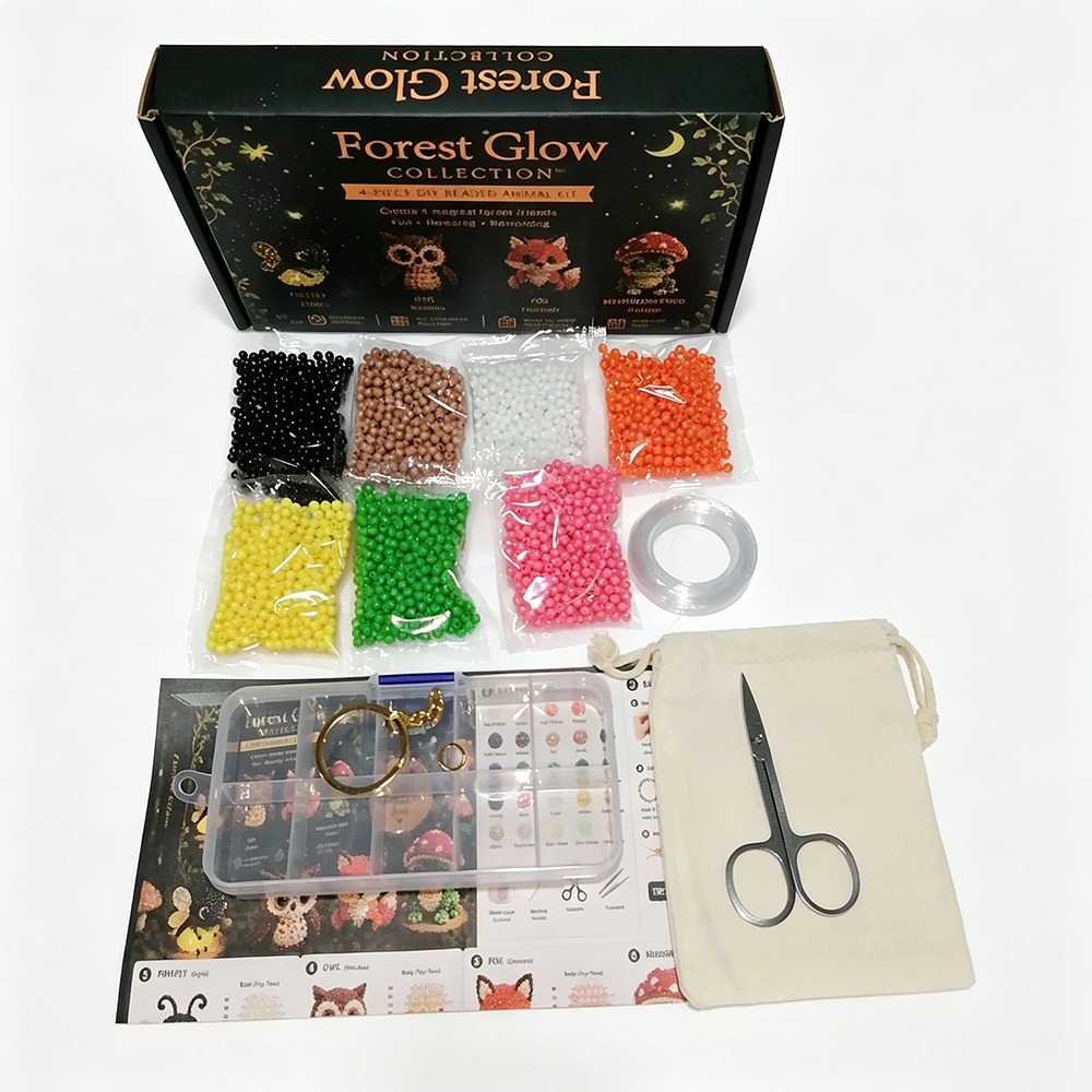 Art Craft And Design - Kit de Animales con Cuentas 3D