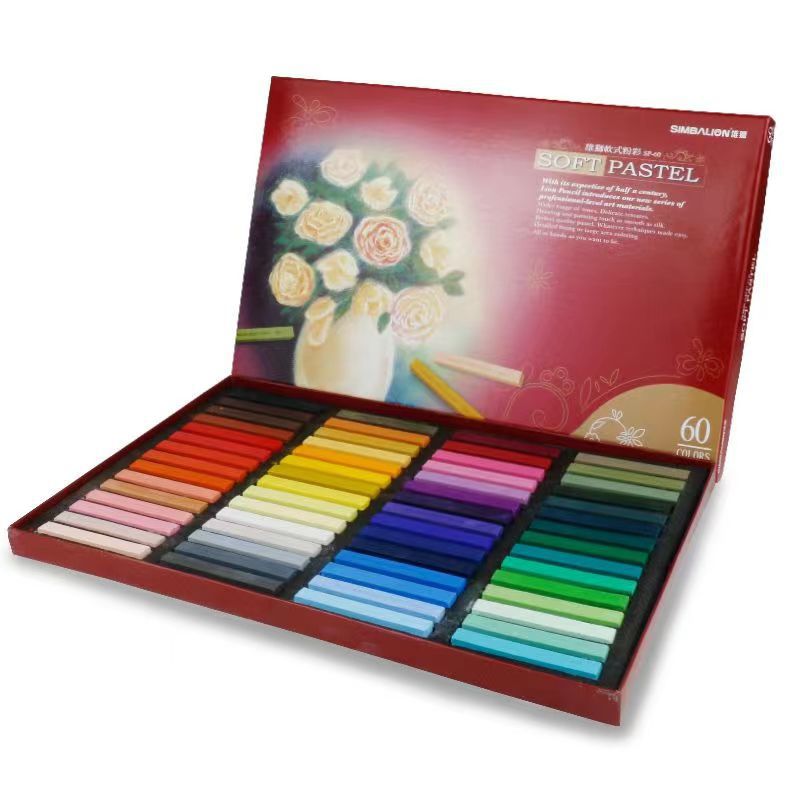 Chalk Pastel Set - Tiza de Color suave para estudiantes,