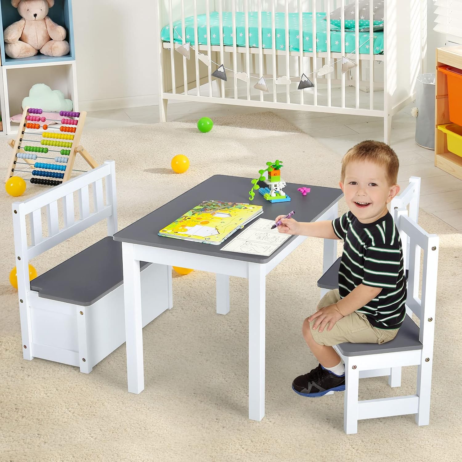 Juego de Mesa y Sillas de Made - Art Craft Toddlers reseña y precio