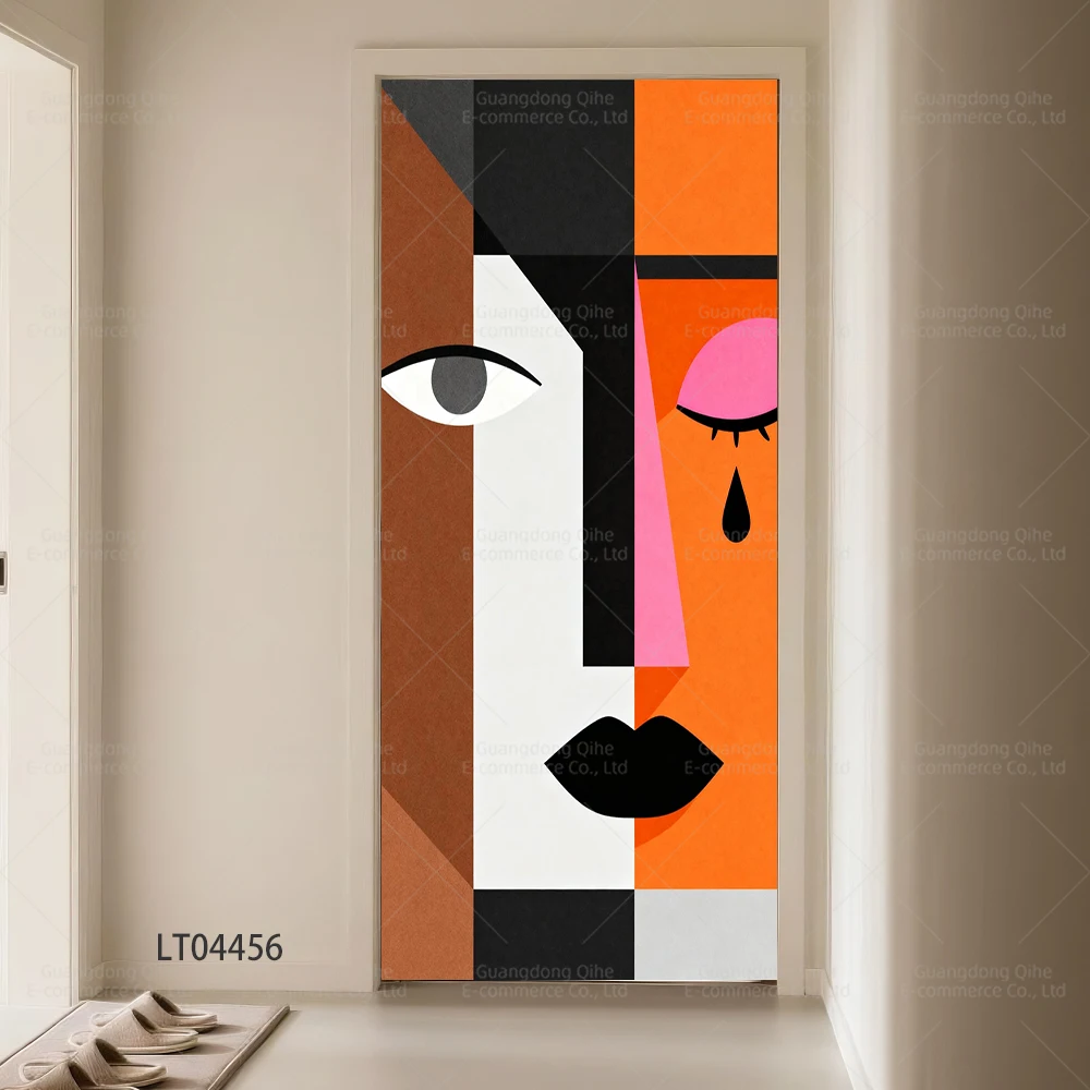 Adhesivo decorativo para puert - Art Craft And Design reseña y precio
