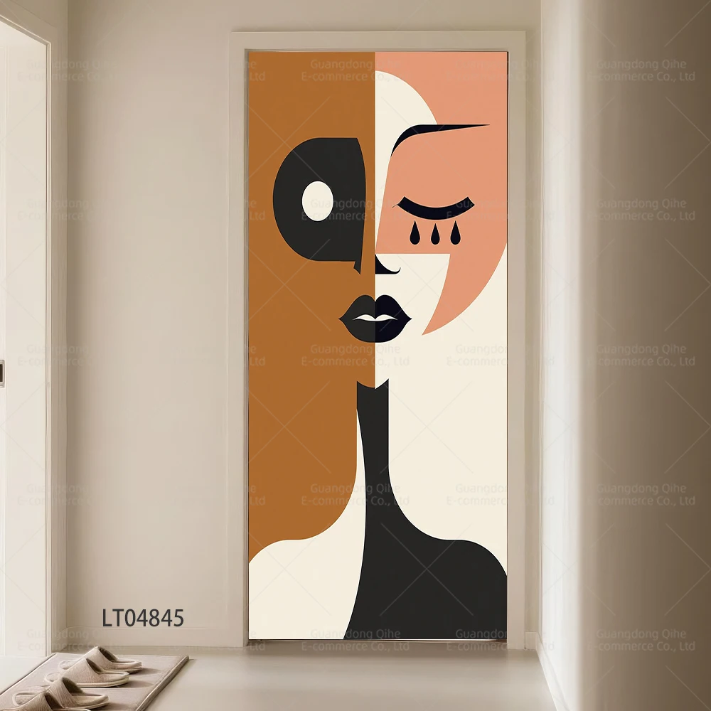 Adhesivo decorativo para puert - Art Craft And Design reseña y precio
