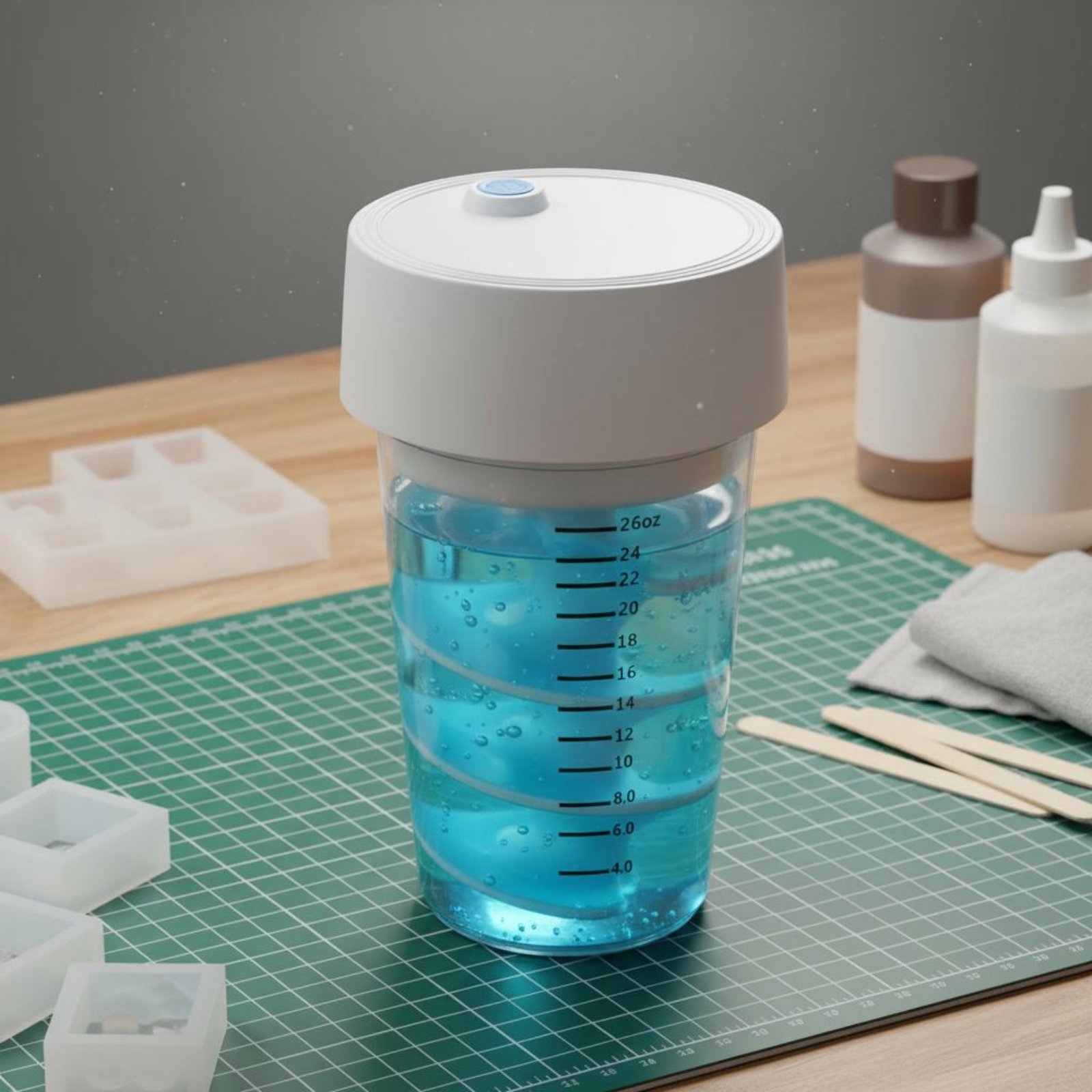 Mezclador automático de resina - Art And Craft Studio reseña y precio
