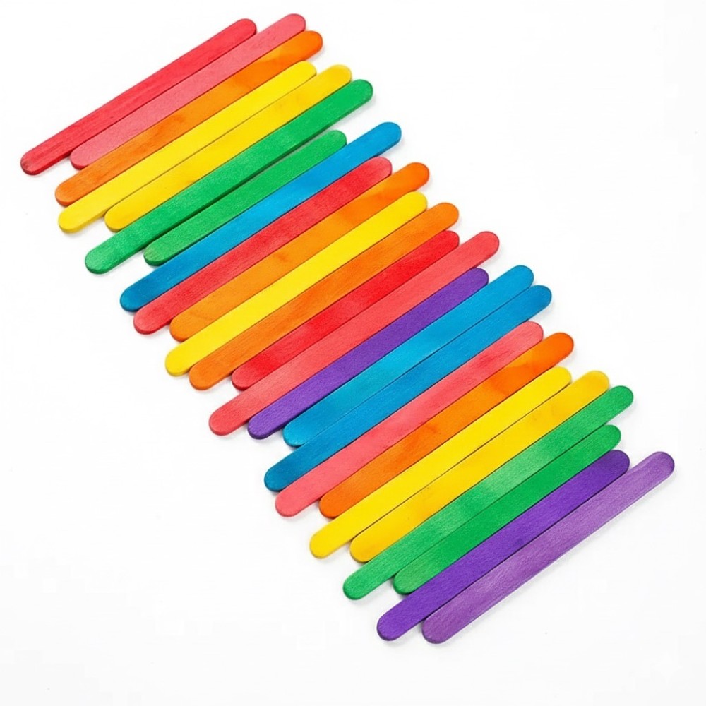 50 Uds. De palitos de paletas  - Art Craft And Design reseña y precio