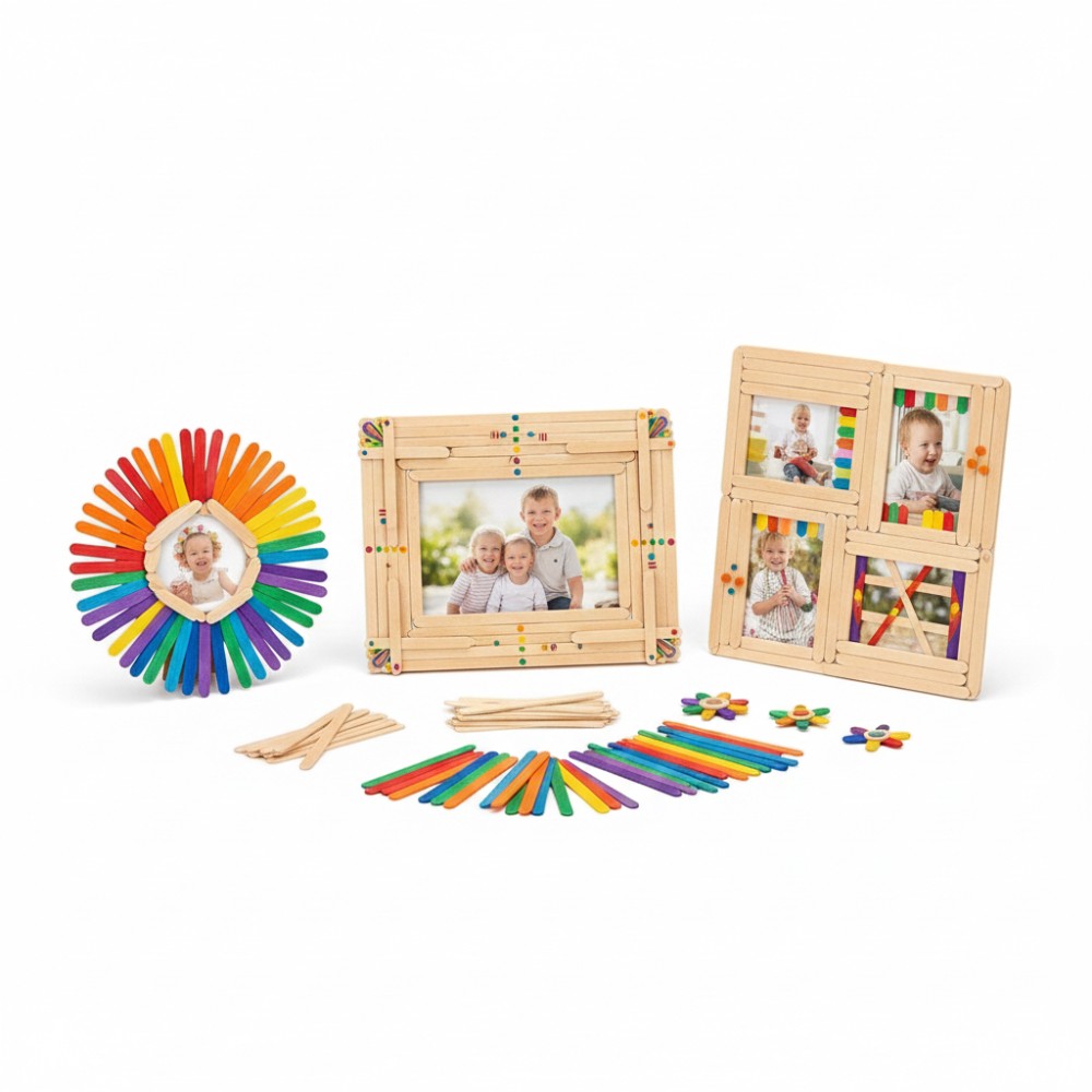 50 Uds. De palitos de paletas  - Art Craft And Design reseña y precio