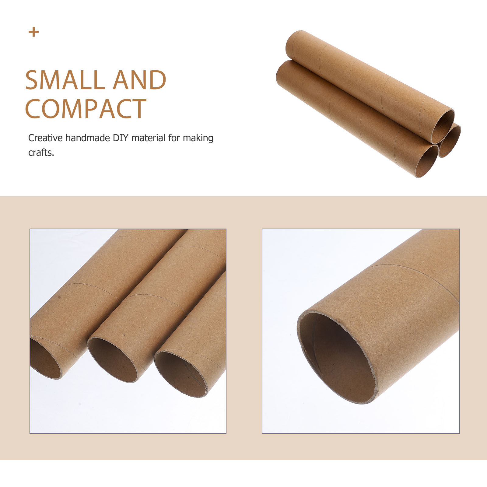3 tubos de papel en blanco par - Art Craft Youtube reseña y precio
