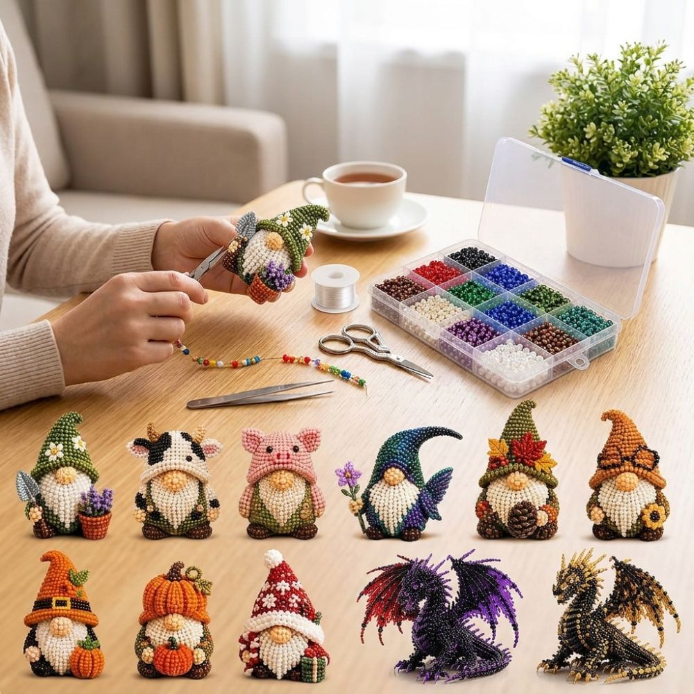 Kit de Cuentas Vibrantes en Tu - Art Craft Youtube reseña y precio