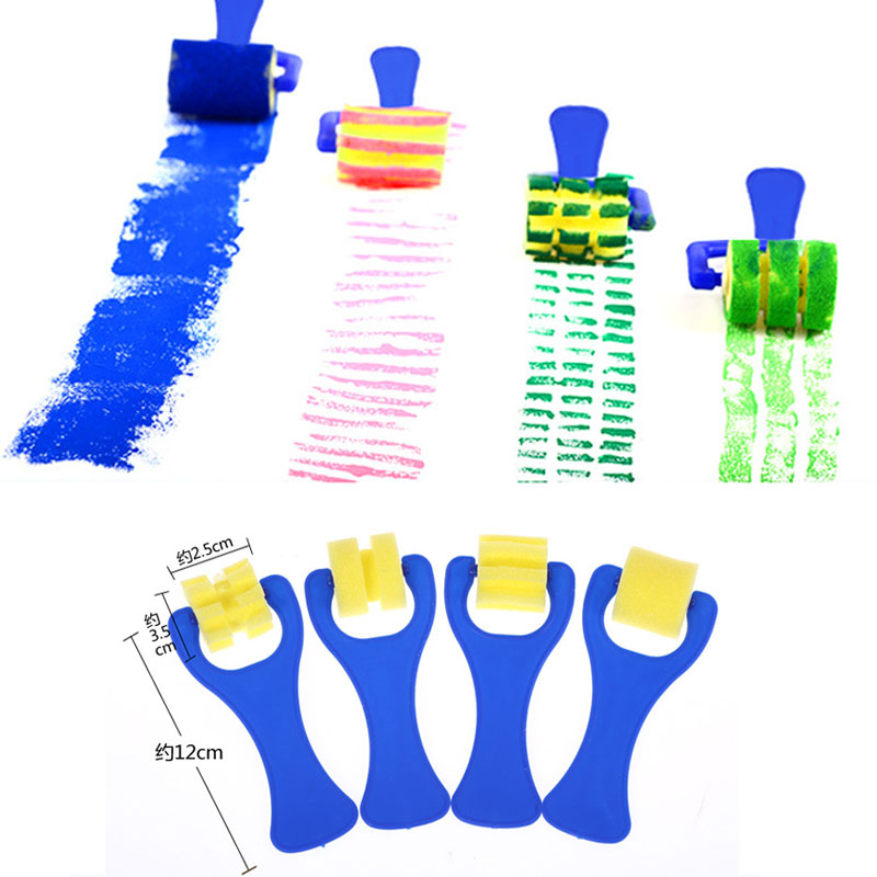 Kits de pinceles de esponja pa - Art Craft Toddlers reseña y precio