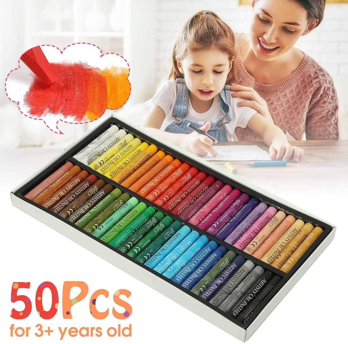 MUNGYO-Juego de Pastel al óleo - Chalk Pastel Set reseña y precio