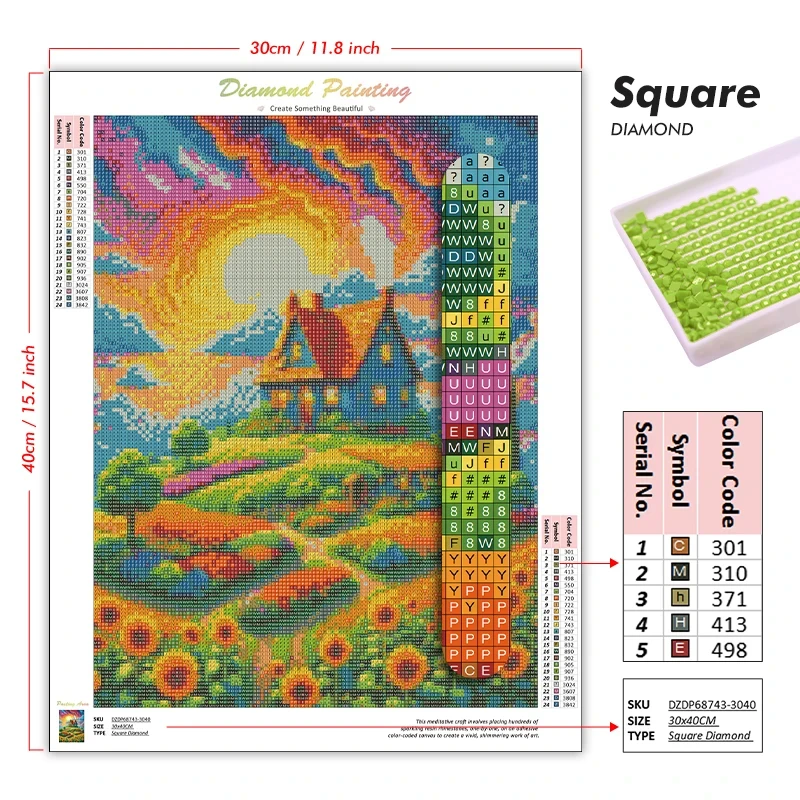Kit de Pintura de Diamantes 5D - Art Craft Night reseña y precio