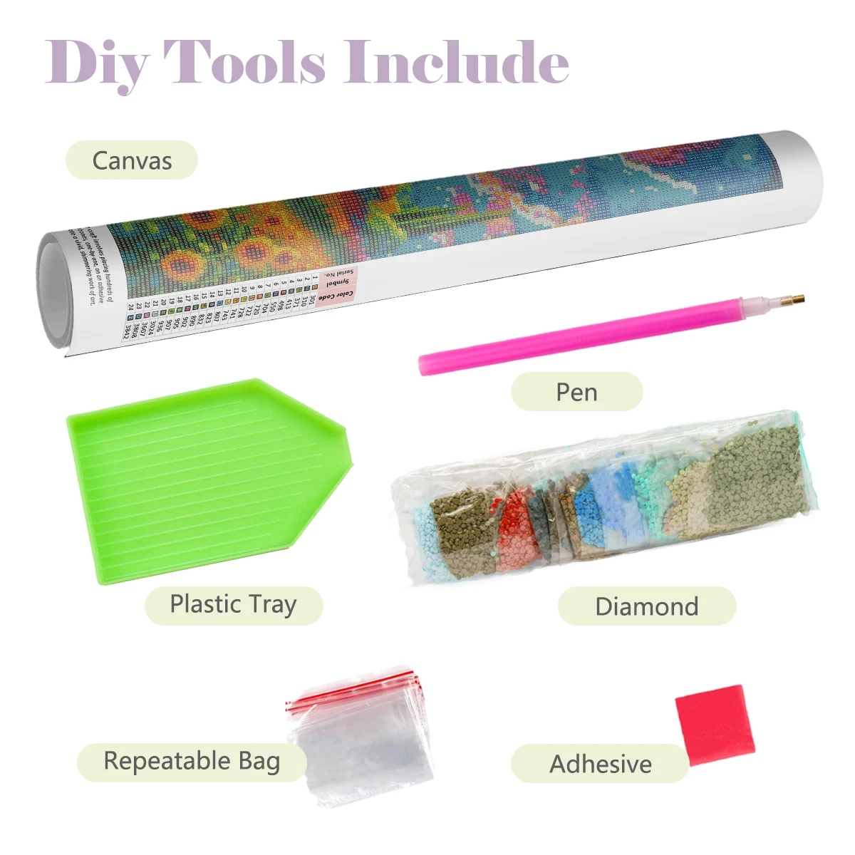 Kit de Pintura de Diamantes 5D - Art Craft Night reseña y precio