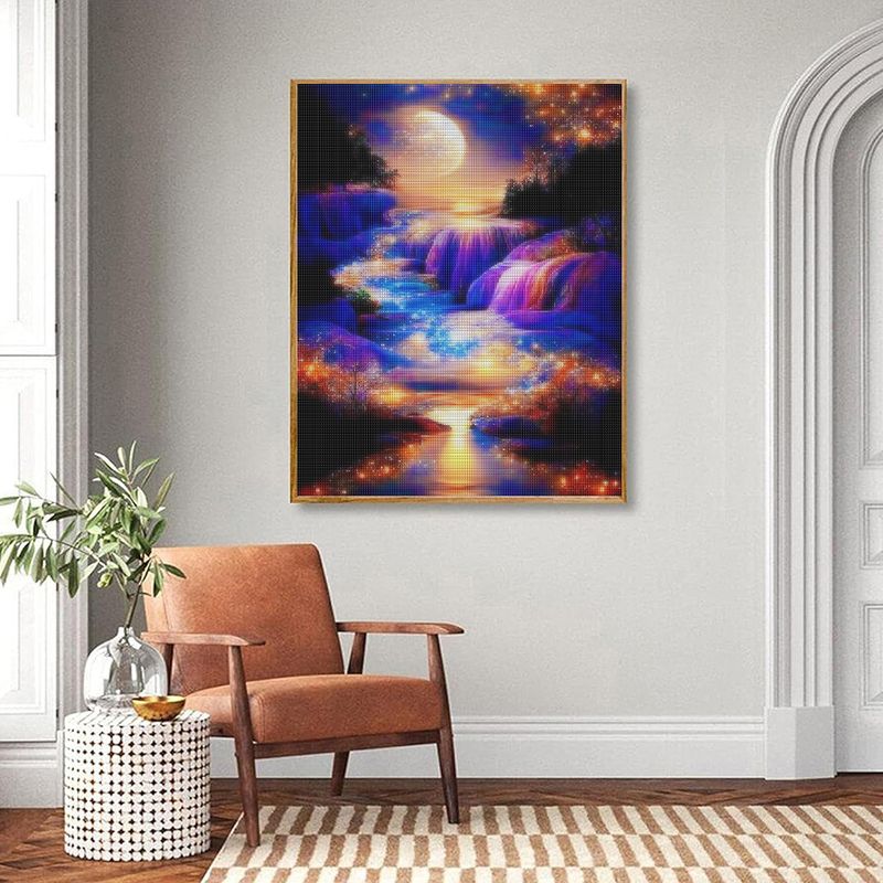 SDOYUNO-pintura de diamantes D - Art Craft Night reseña y precio