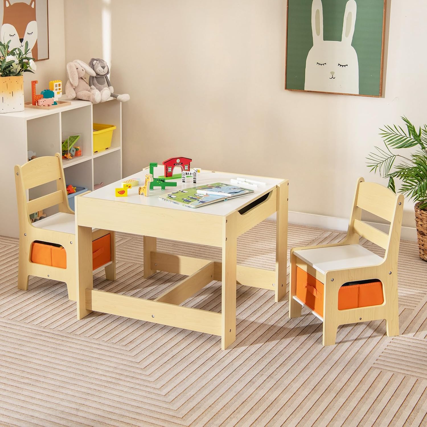 Juego de Mesa y Sillas para Ni - Art Craft Toddlers reseña y precio