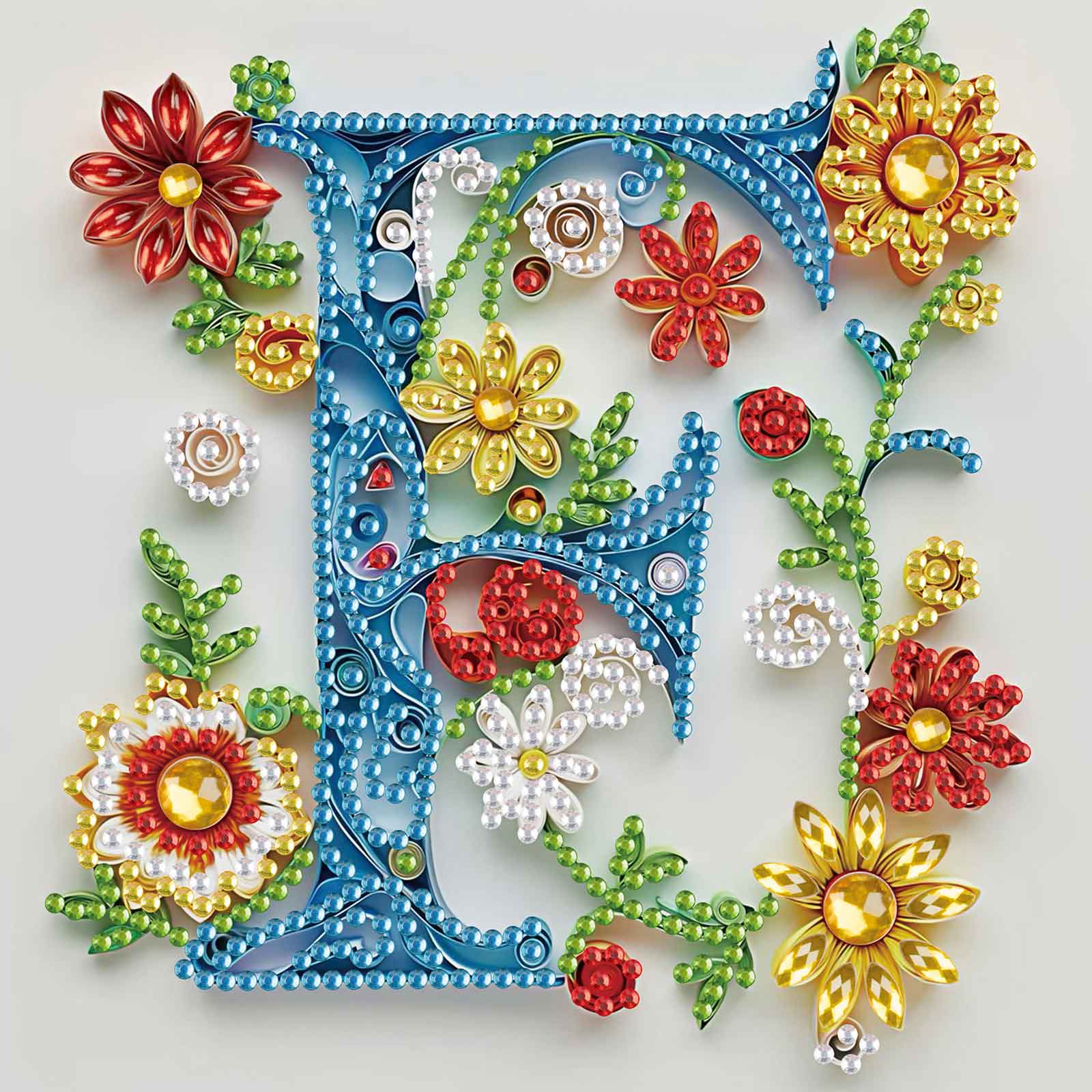 Kits de pintura de diamantes c - Art Craft Letter F reseña y precio