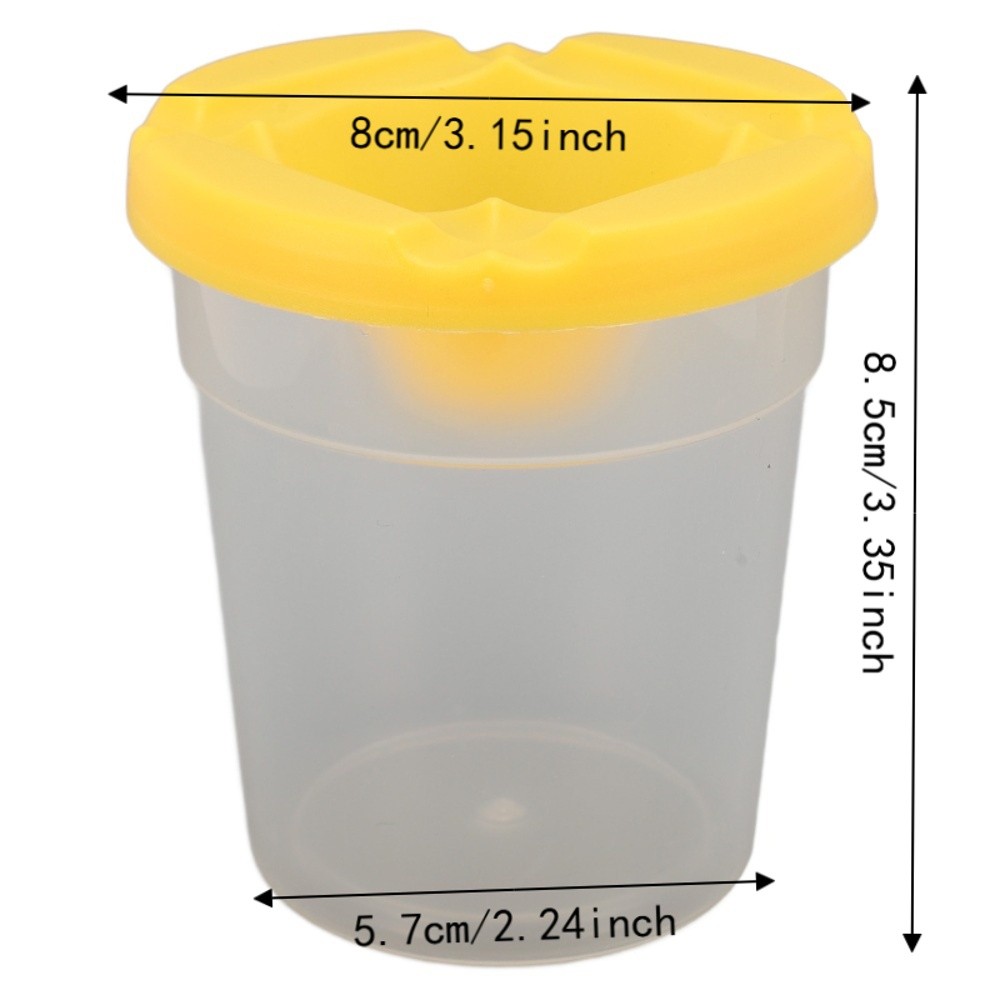5 piezas de vasos de pintura a - Art Craft And Design reseña y precio