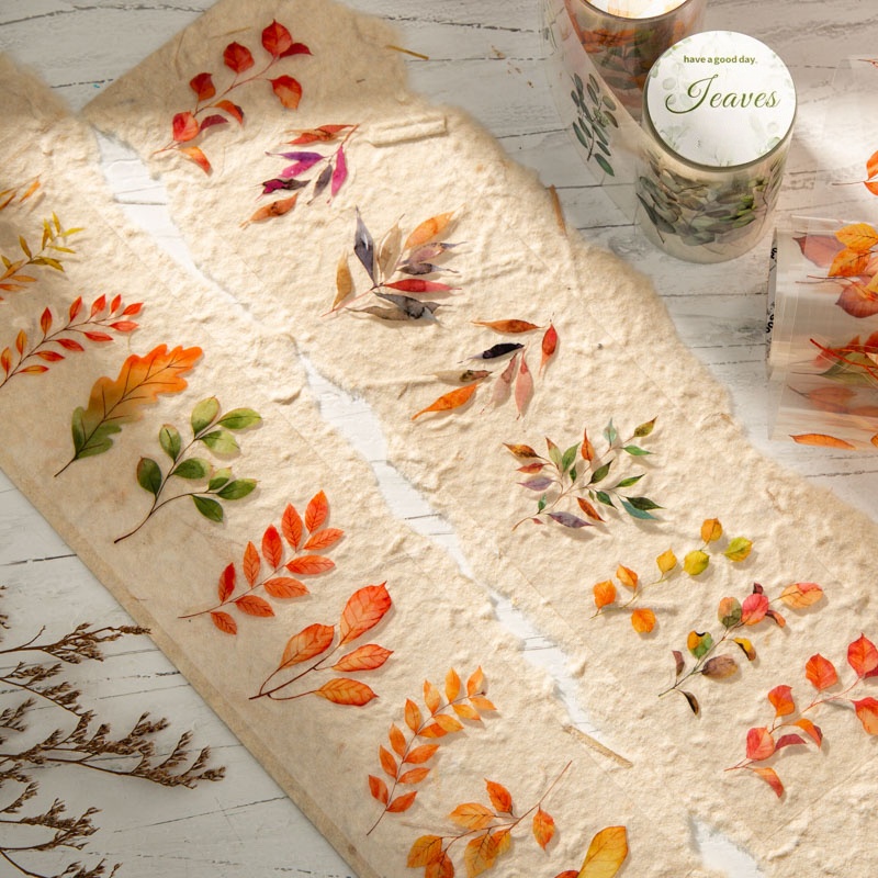 Paquete de 6 rollos, 6cm×200cm - Art Craft Using Leaves reseña y precio