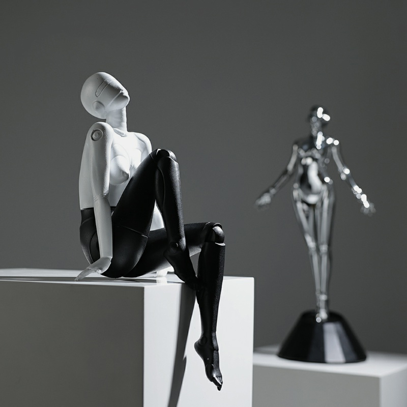 Escultura de personaje mecánic - Art Craft Robot reseña y precio