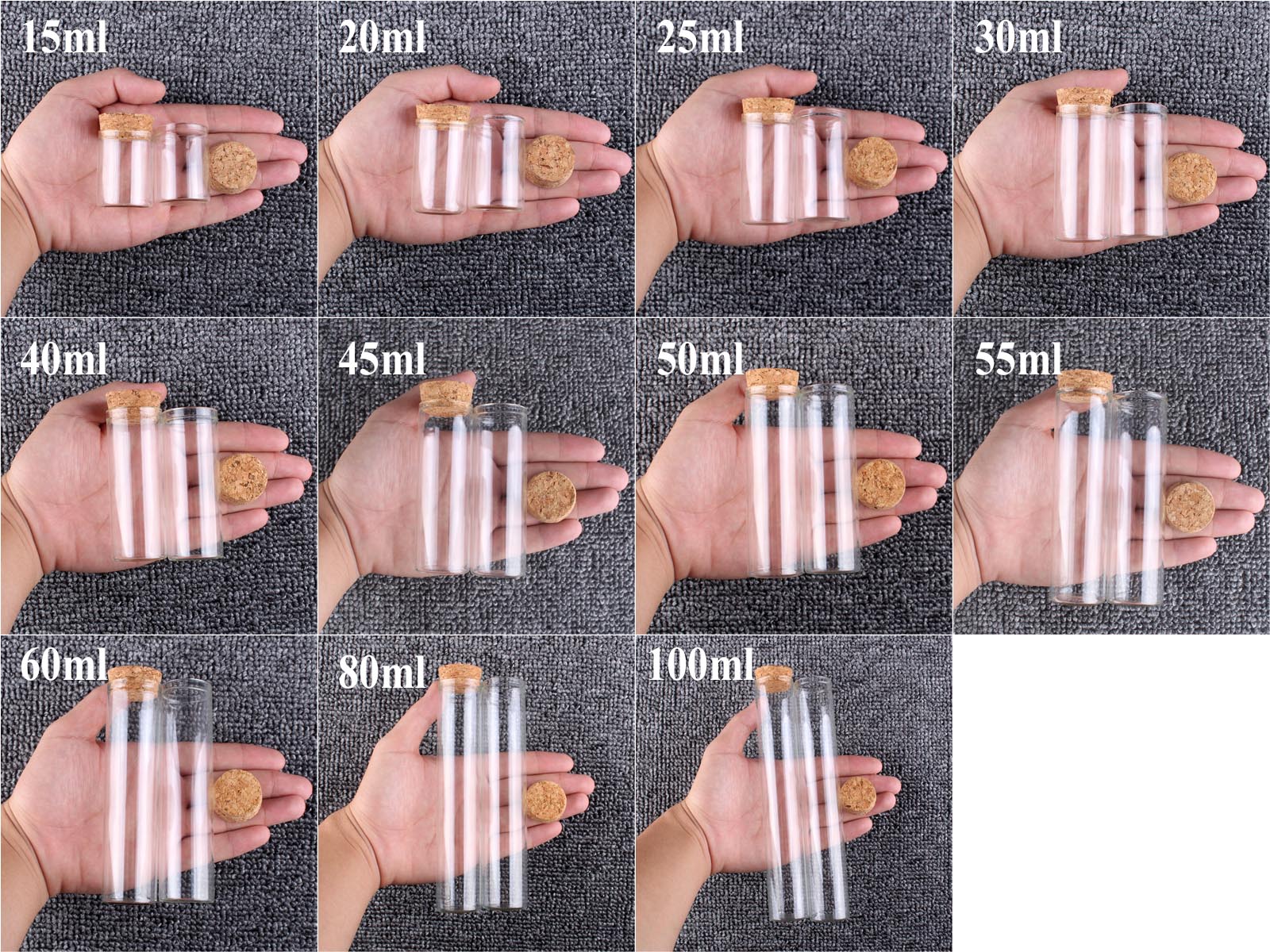 12 unids/lote 15ml 20ml 25ml 3 - Art Craft Youtube reseña y precio