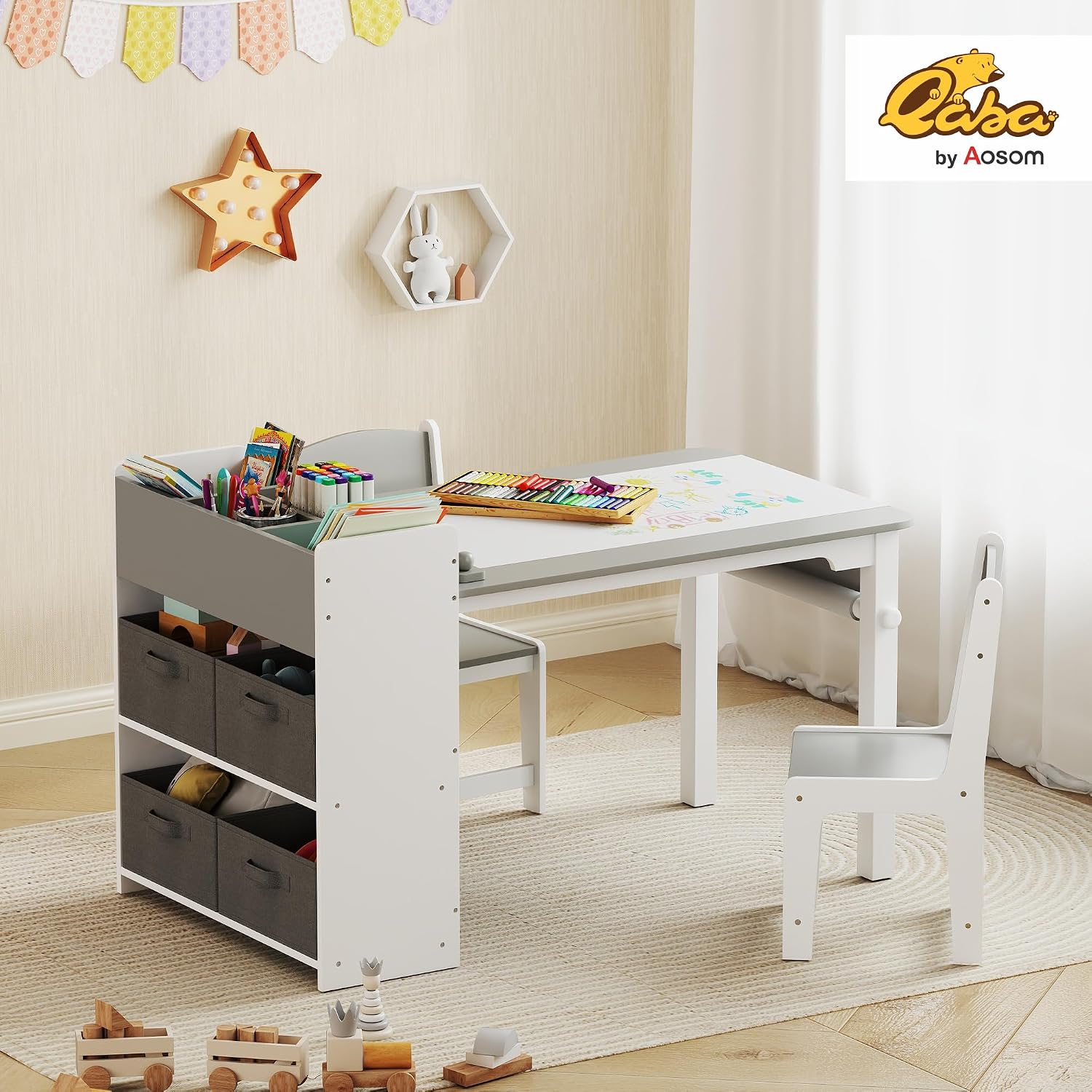 Mesa de Arte y Silla con Cabal - Art Craft Toddlers reseña y precio