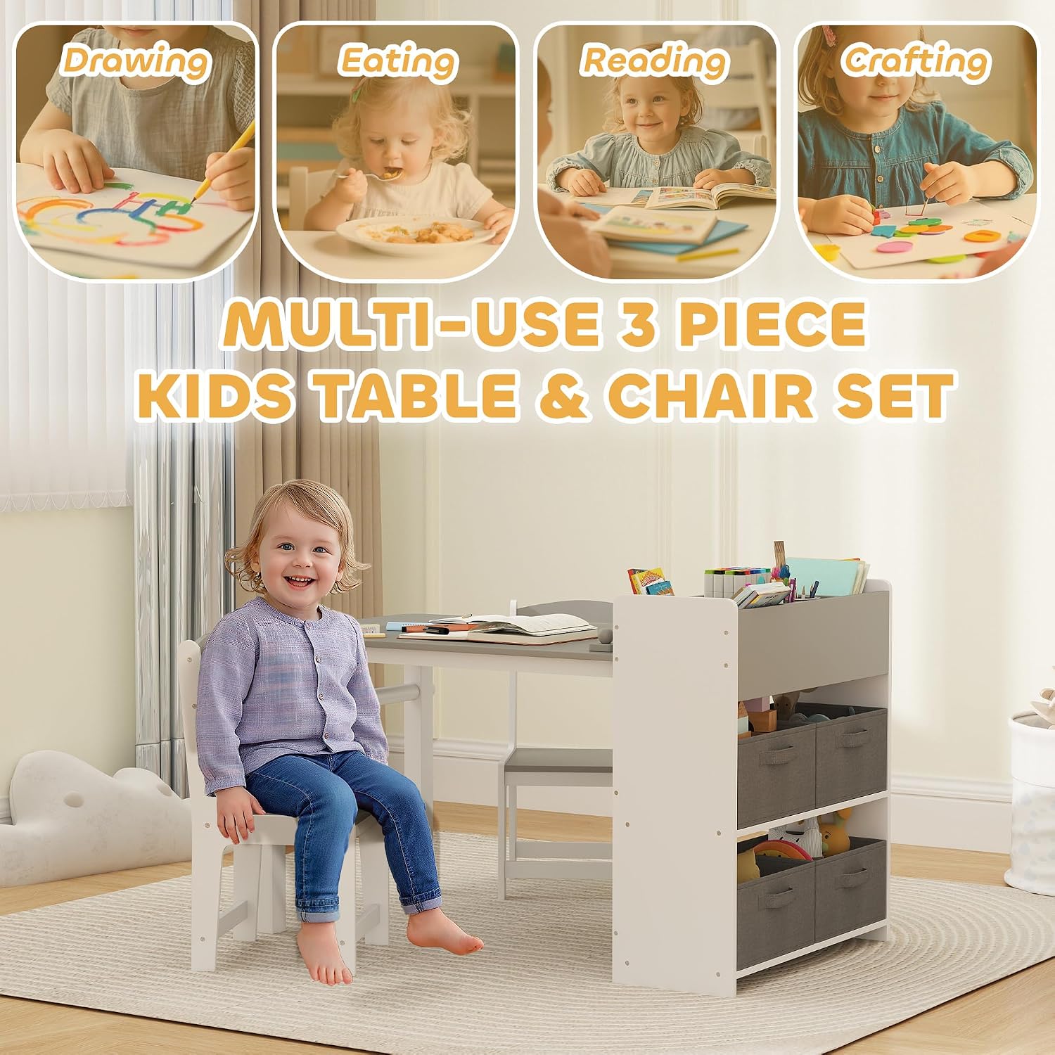 Mesa de Arte y Silla con Cabal - Art Craft Toddlers reseña y precio