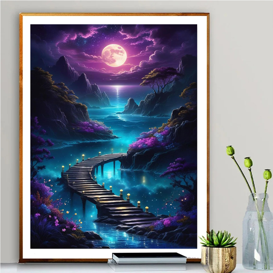 Pintura de diamante para adult - Art Craft Night reseña y precio