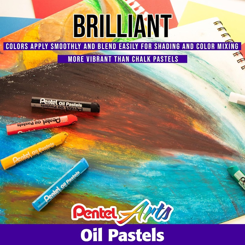 Pentel Arts Juego de pastel al - Chalk Pastel Set reseña y precio