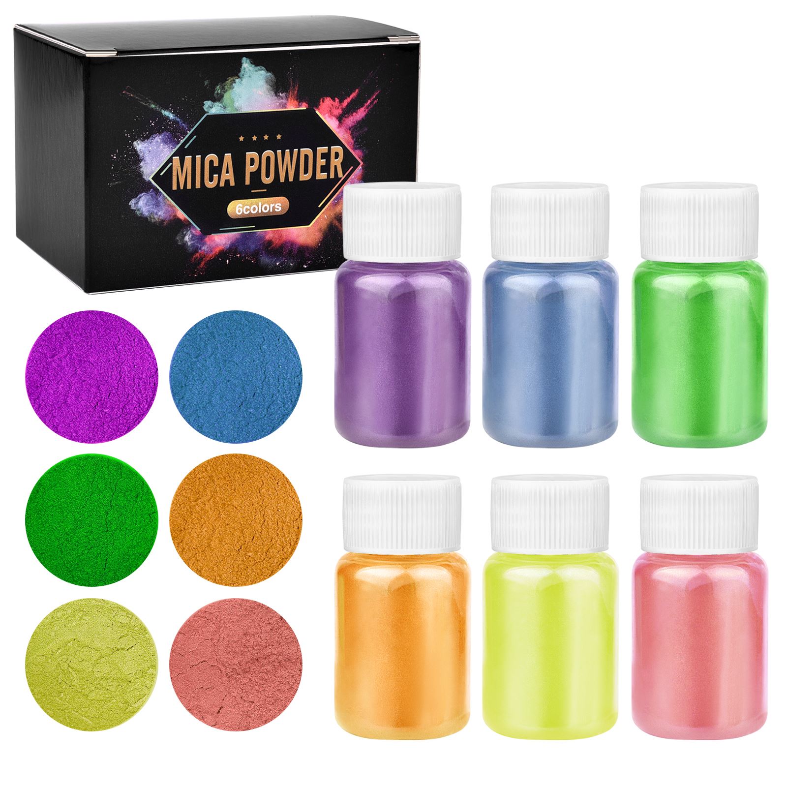 Juego de pigmentos en polvo de - Alcohol Ink Set reseña y precio