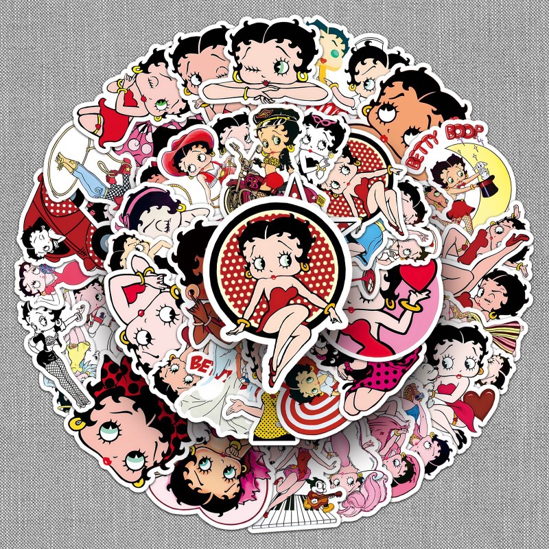 Betty Boop 50 pegatinas de alt - Origami Paper Set reseña y precio