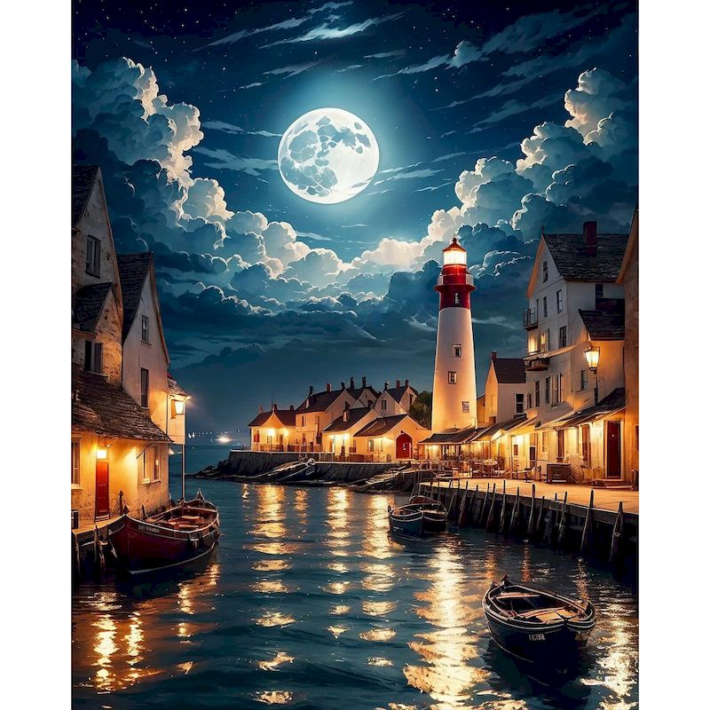 Pintura por Números CHENISTORY - Art Craft Night reseña y precio