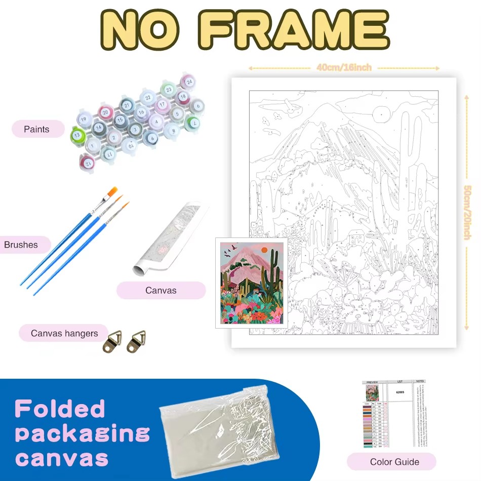Pintura por Números CHENISTORY - Art Craft Night reseña y precio