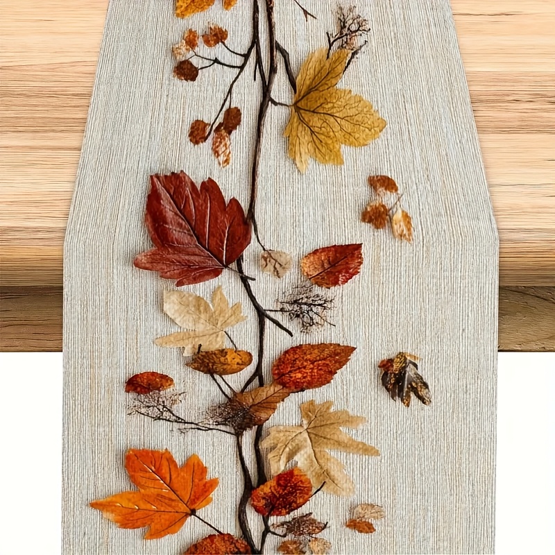 1 Camino de mesa con temática  - Art Craft Using Leaves reseña y precio