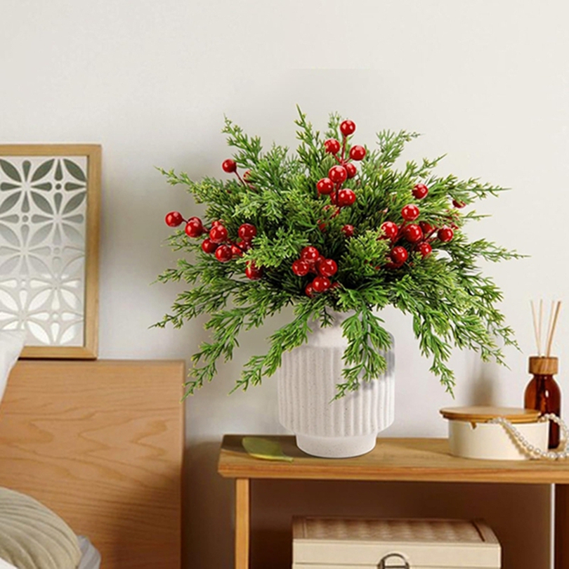 25/50 Piezas de Ramas de Cipré - Art Craft Vase reseña y precio