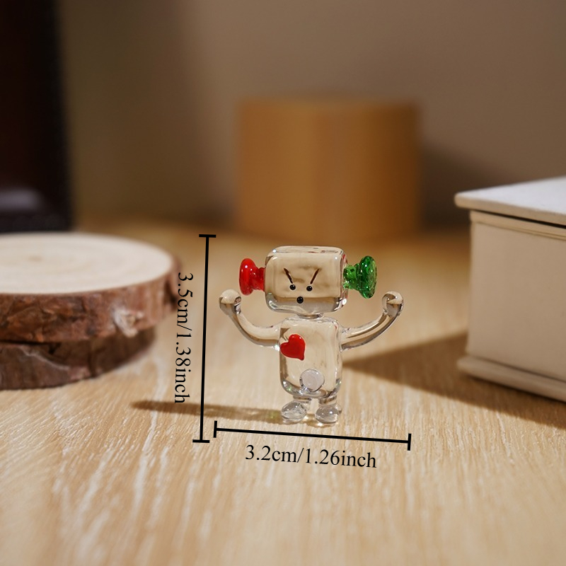 Robot de cara bonita, miniatur - Art Craft Robot reseña y precio