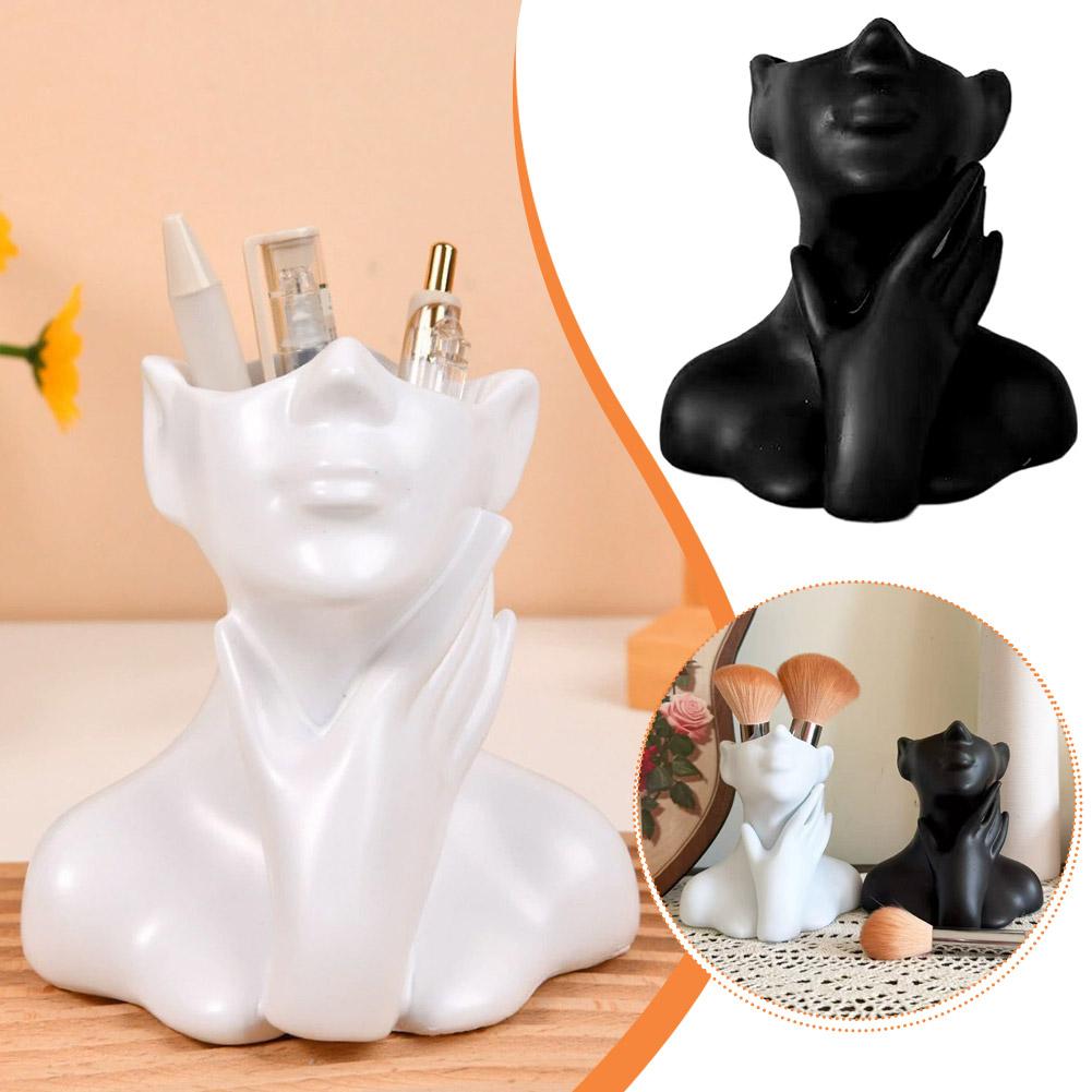 Figura de Busto Femenino, Flor - Art Craft Vase reseña y precio