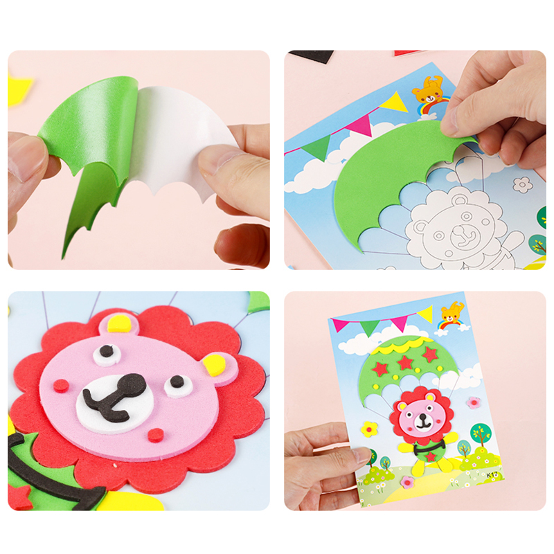 Pegatina de espuma EVA 3D, jue - Art Craft Toddlers reseña y precio